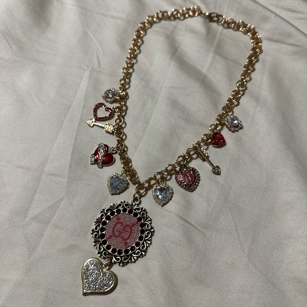 Valentine’s heart necklace